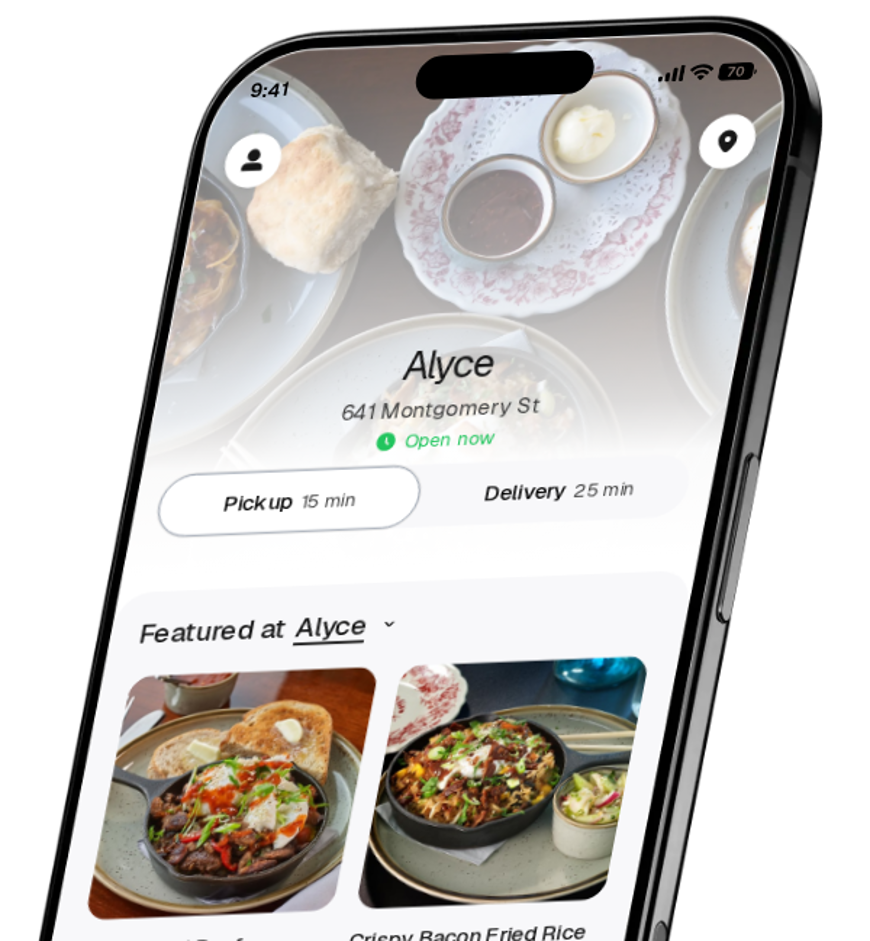 Alyce app preview