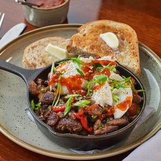 BR Bulgogi Beef Breakfast Skillet