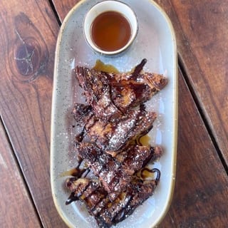 French Toast (Chocolate Croissant)